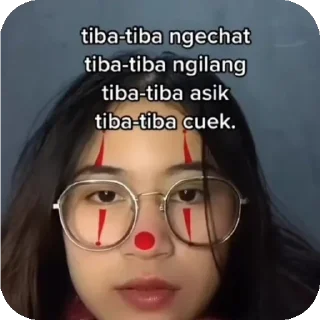 🤡 emoji nyolong dosa by Jay's gf Telegram sticker 5 of 52