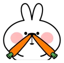 😶 emoji Spoiled Rabbit Face Telegram sticker 8 of 113