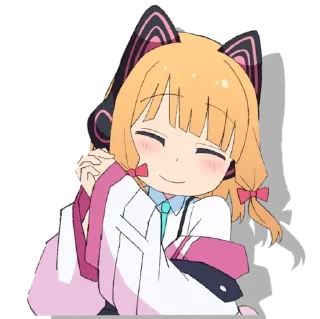 😍 emoji Saiba Momoi @Anak_kucing_stiker Telegram sticker 5 of 40