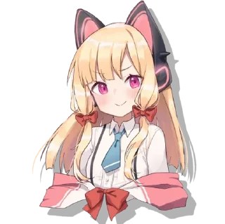 😍 emoji Saiba Momoi @Anak_kucing_stiker Telegram sticker 12 of 40