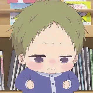 😤 emoji Gakuen Babies @Maerieposa ★ Telegram sticker 21 of 35