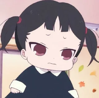 🙁 emoji Gakuen Babies @Maerieposa ★ Telegram sticker 13 of 35