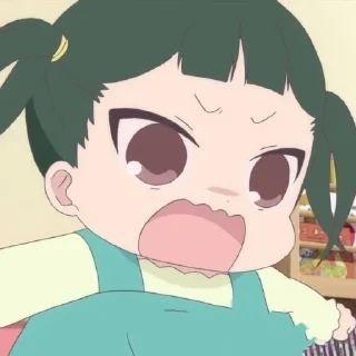 🤬 emoji Gakuen Babies @Maerieposa ★ Telegram sticker 5 of 35