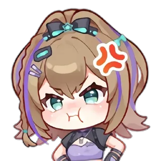 💢 emoji 四禧丸子@sixiwanzi_official Telegram sticker 6 of 106
