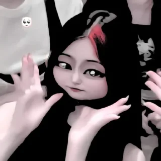🥺 emoji ૮₍ YEJI ₎ა @lesyeuxdee @stikeryejiu Telegram sticker 6 of 23