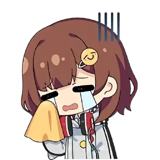😭 emoji 七海Nana7mi Telegram sticker 20 of 65