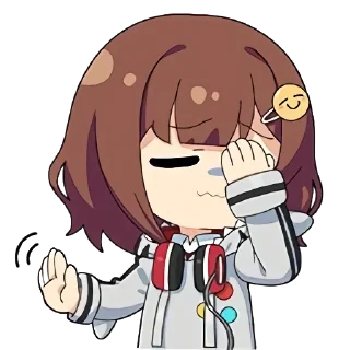 🙄 emoji 七海Nana7mi Telegram sticker 21 of 65