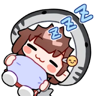 😴 emoji 七海Nana7mi Telegram sticker 5 of 65
