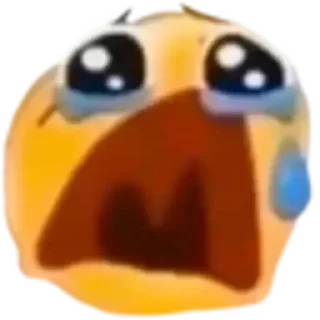 😭 emoji lolemoji ➜ @emoji1 @GimmeStickerBot Telegram sticker 5 of 120