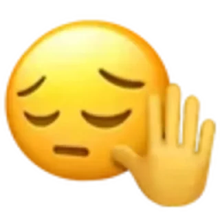 😔 emoji lolemoji ➜ @emoji1 @GimmeStickerBot Telegram sticker 12 of 120