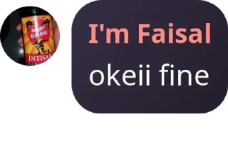Sticker from faisall kul
