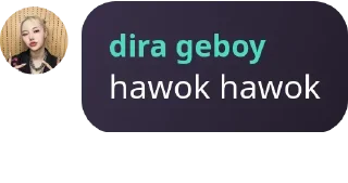 😻 emoji awikwok dumang Telegram sticker 7 of 7