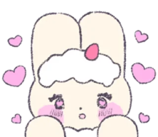 🍓 emoji berry cake bunny | @cutestickers4you Telegram sticker 15 of 22