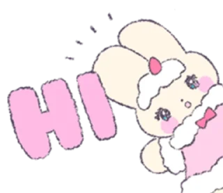 Sticker from berry cake bunny | @cutestickers4you