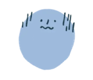 😰 emoji happy thoughts | @cutestickers4you Telegram sticker 5 of 40