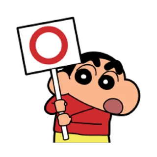 👌 emoji Crayon Shinchan Telegram sticker 18 of 50
