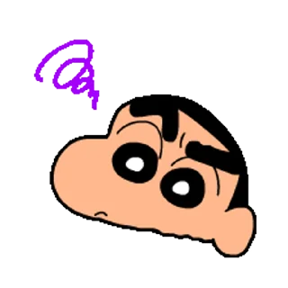 😠 emoji Crayon Shinchan Telegram sticker 15 of 50