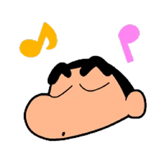 Sticker from Crayon Shinchan