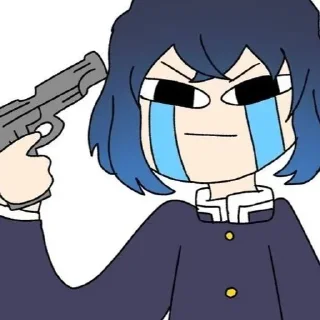 😭 emoji Demon Slayer 1 @AnimeOcean_GiFs Telegram sticker 11 of 80