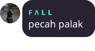 Sticker from Quotes Fall