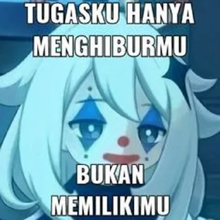 🤡 emoji sepuh animek @phynexia Telegram sticker 15 of 50