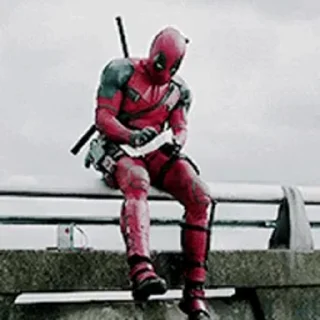 🎈 emoji Deadpool Telegram sticker 5 of 22