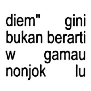 👍 emoji indo text :: @zoepasoup Telegram sticker 11 of 90