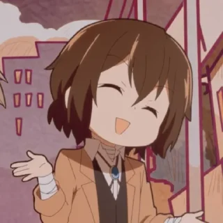 🩹 emoji Dazai osamu by @Y0NIGU Telegram sticker 22 of 29