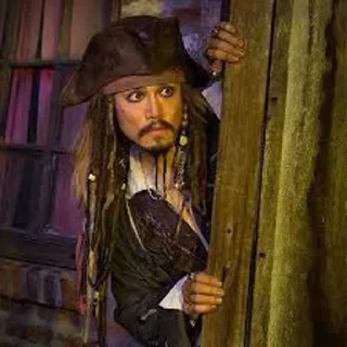 🤨 emoji Captain Jack sparrow Telegram sticker 18 of 31