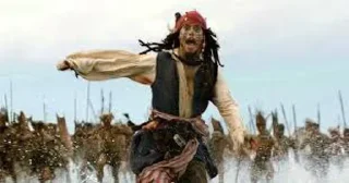 😱 emoji Captain Jack sparrow Telegram sticker 11 of 31