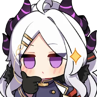 😏 emoji 蔚蓝档案 蜜汁工坊 @tsugumi42 Telegram sticker 9 of 26