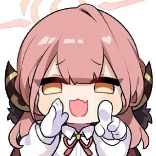 🤗 emoji 蔚蓝档案 蜜汁工坊 @tsugumi42 Telegram sticker 7 of 26