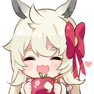 😄 emoji 公主连结表情包[无文字] by 蜜汁姬工坊 Telegram sticker 6 of 63