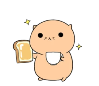 Sticker from pastel cat | @cutestickers4you