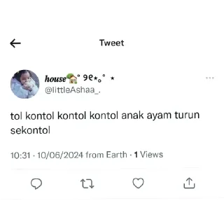 Sticker from punya kalea