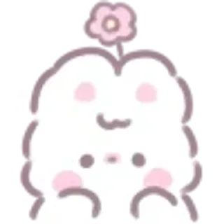 🌸 emoji Cloudy Kitty 💗 [@CuteStickerStore] Telegram sticker 14 of 27