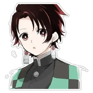 🀄️ emoji ­ Tanjiro Telegram sticker 20 of 25