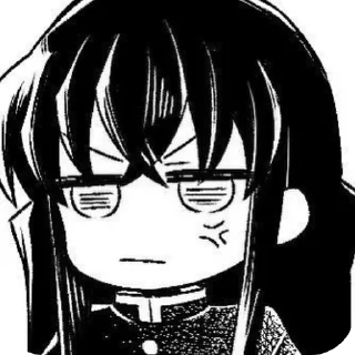 😠 emoji @MIICHIRO_TOKITO ☘️ Telegram sticker 22 of 85