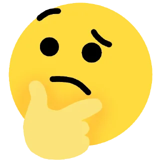 🤔 emoji TikTok Emojis Telegram sticker 21 of 44