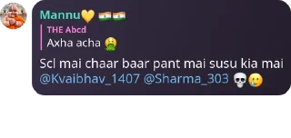Sticker from Vaibhav's sticker kang pack