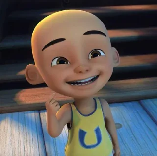 👥 emoji Upin Ipin 2 sungkem @foolssticker Telegram sticker 10 of 70
