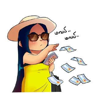 🕶 emoji Ma Phae Wah Telegram sticker 21 of 22