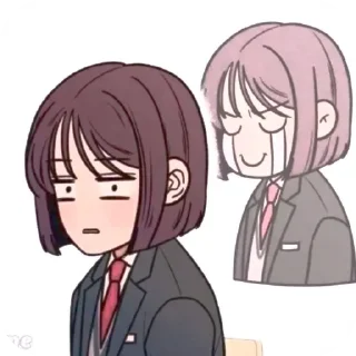 💇 emoji 𝚂𝚘𝚛𝚊's pack by @ChaHaeInbot Telegram sticker 20 of 24