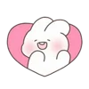 😊 emoji Bunny | By Halisa @TgEmodziBot Telegram sticker 20 of 70