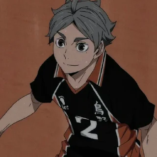 🖇 emoji Sugawara Senpai Telegram sticker 5 of 23