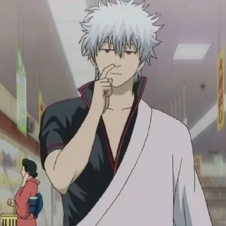 Sticker from Gintama @Anime_Viva