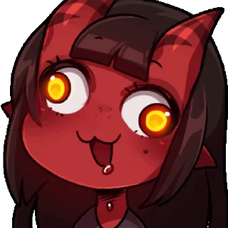 😊 emoji 小恶魔-航天员 @biaoqingbao77 Telegram sticker 14 of 32