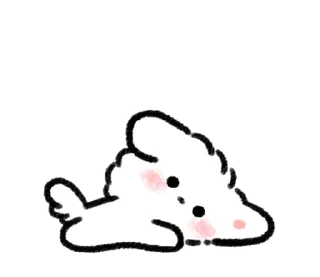 🐶 emoji ₍ 𐌑ᥲᥣⲙᥲᥣ Bᥲδy Pᥙρρy ₎ ˚₊· ♡ @mewsticks Telegram sticker 10 of 32