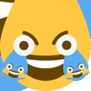 🤣 emoji @stickermaze│@stickerXhub│𝐑𝐚𝐧𝐃𝐨𝐦𝐒𝐭𝐢𝐜𝐤𝐞𝐫 𝟏 Telegram sticker 23 of 50