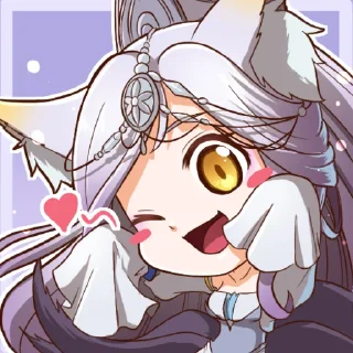 😽 emoji 神魔貼圖第一彈 Telegram sticker 6 of 31